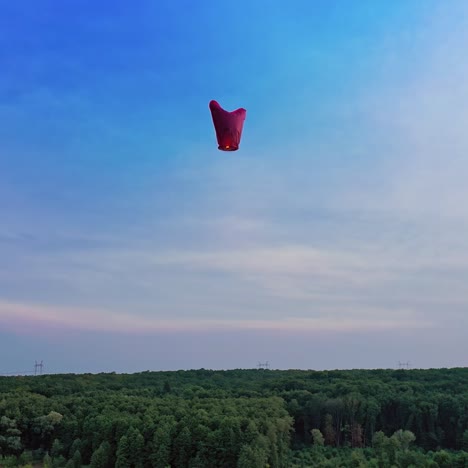 air ballon in the sky