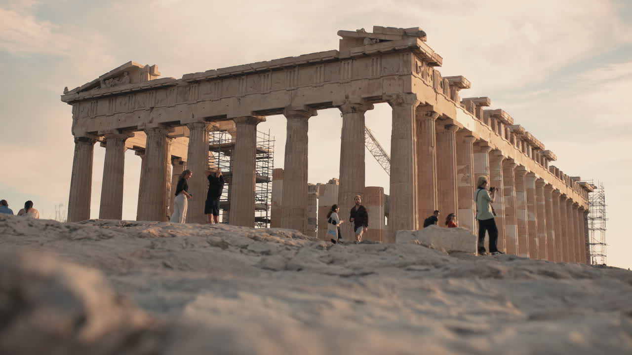 The Parthenon in Athens, Greece