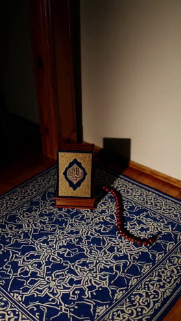 islamic prayer room setup