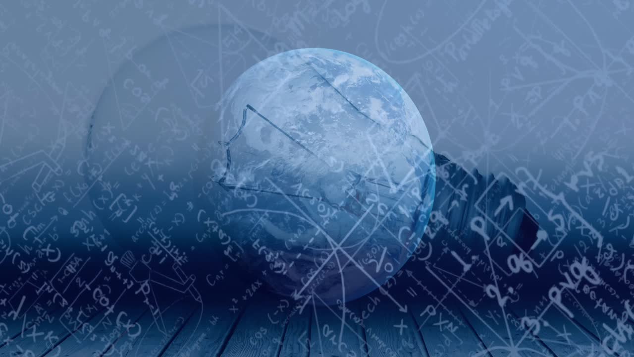 animación de ecuaciones matemáticas en todo el mundo