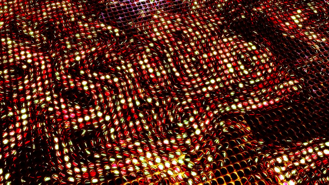 Abstract light grid.