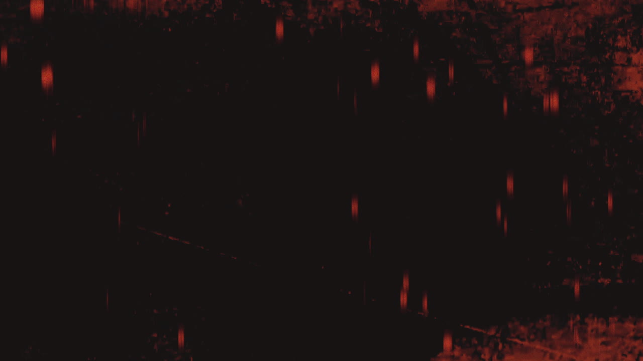 obra de arte digital vibrante composición abstracta de color rojo oscuro