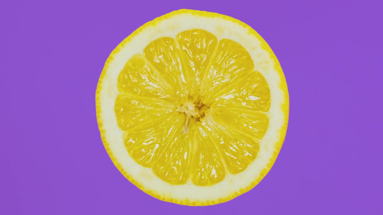 Citrus Lemon rotating.