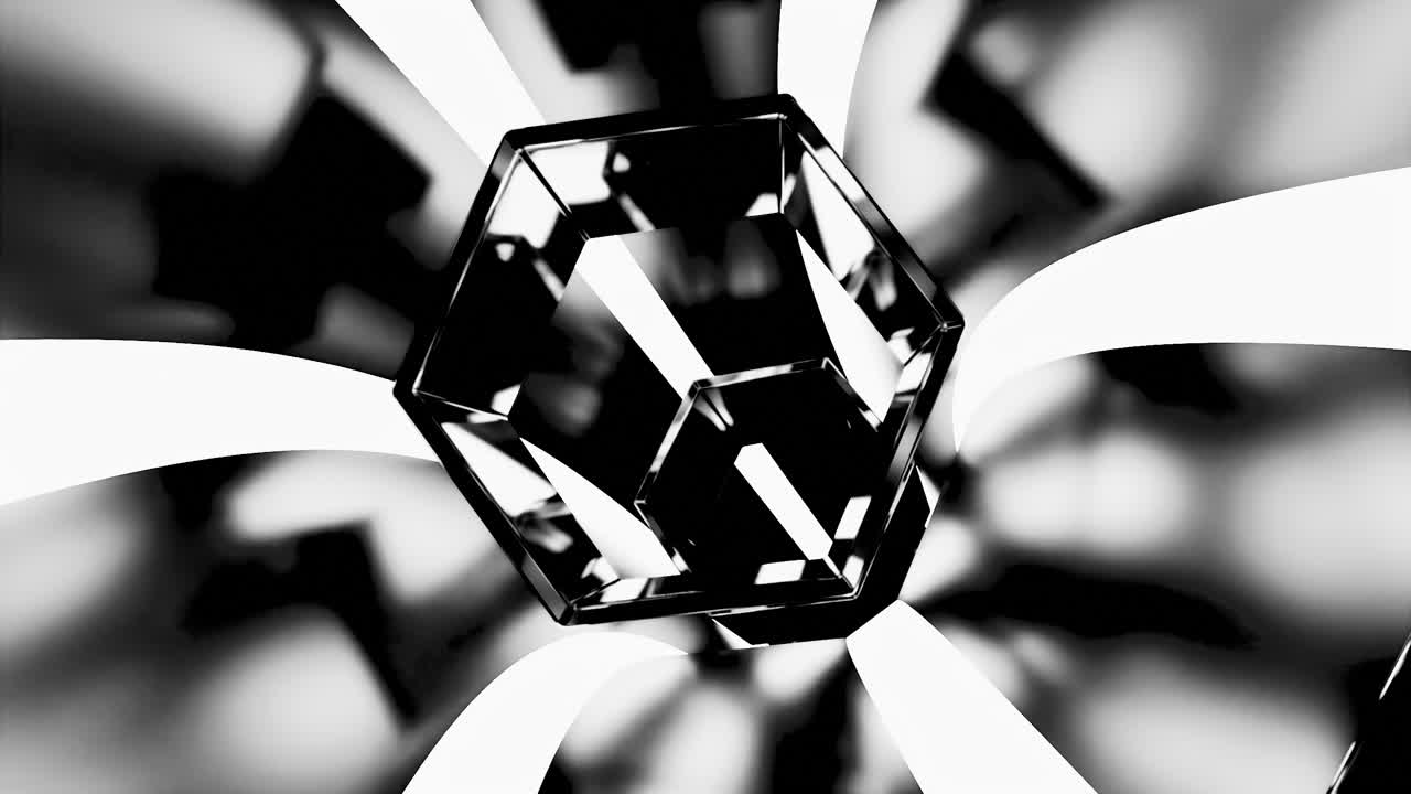 추상적인 기하학적 육각형 터널