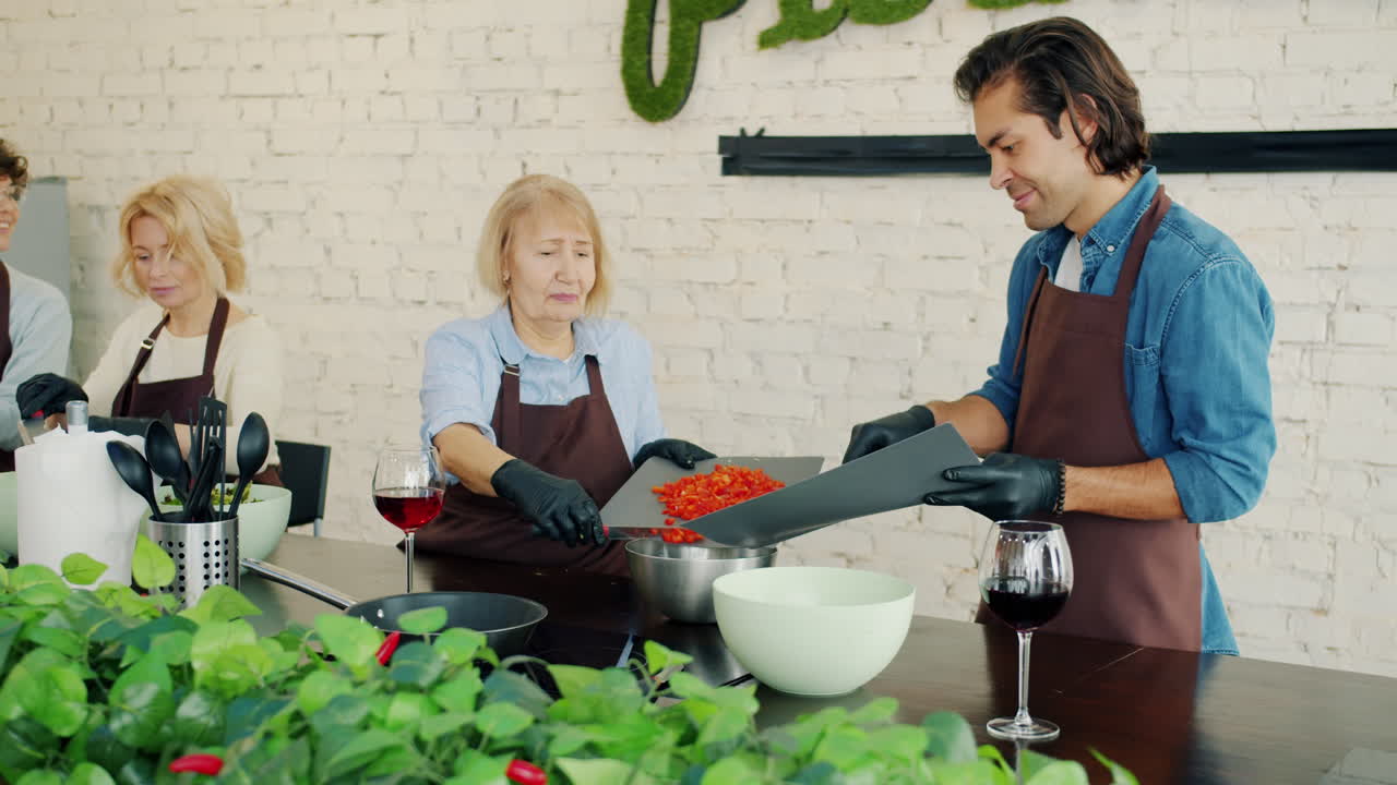 Cooking Class with Seniors