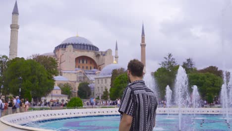 Plaza-Del-Sultán-Ahmet-Santa-Sofía.