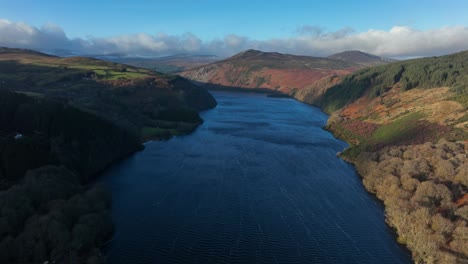 lough dan, wicklow, irlanda