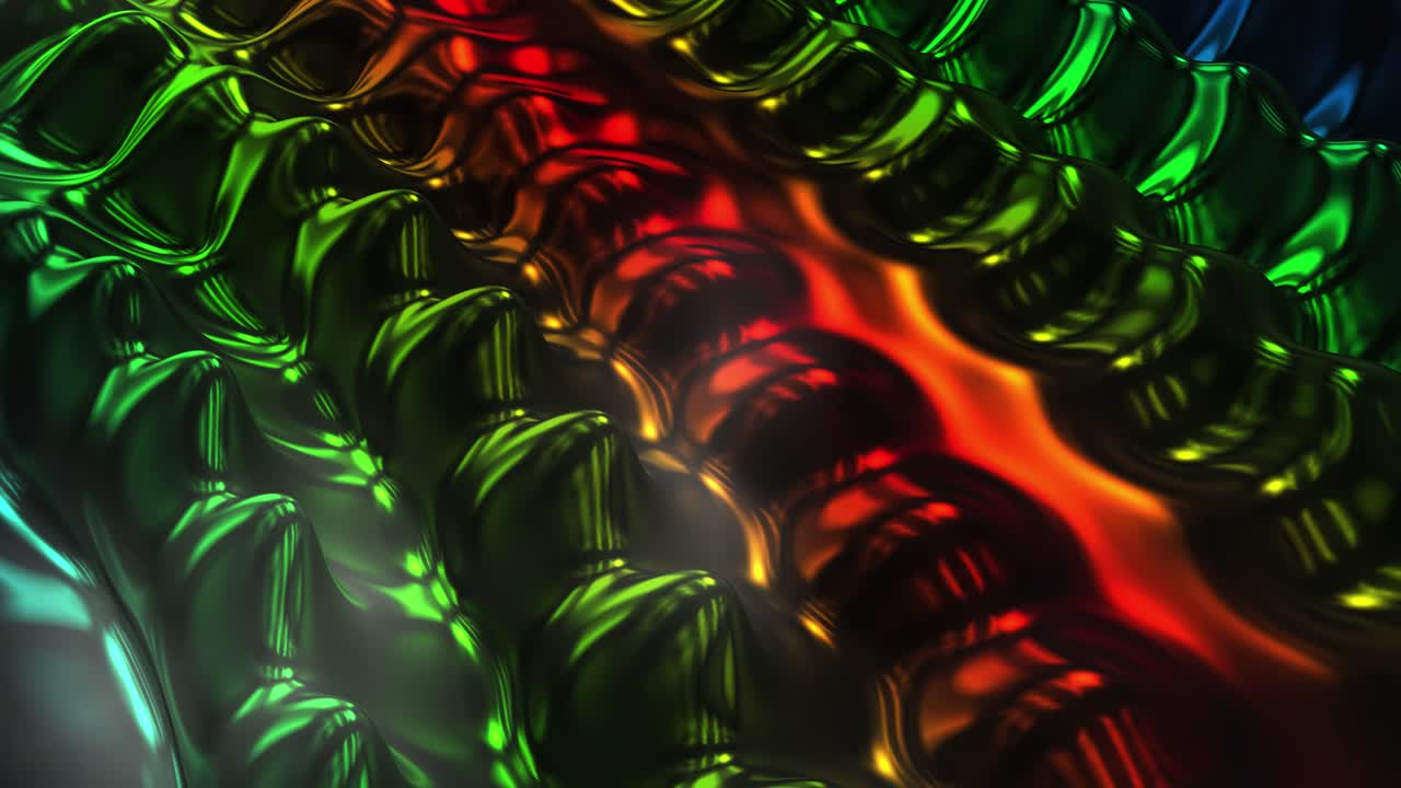 ondas geométricas abstractas y coloridas