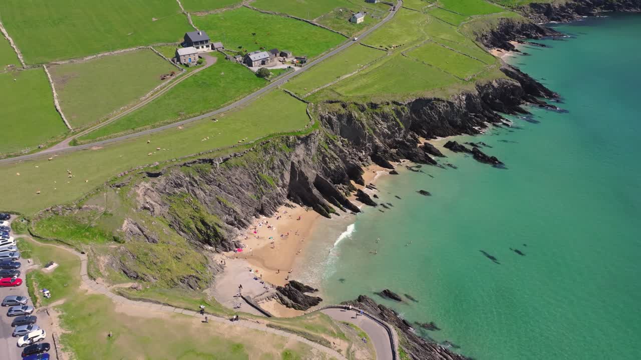 Coumeenoole Beach - Dingle Co.Kerry - 4K Cinematic Drone Footage 05.10