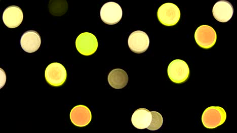 iluminación de bokeh