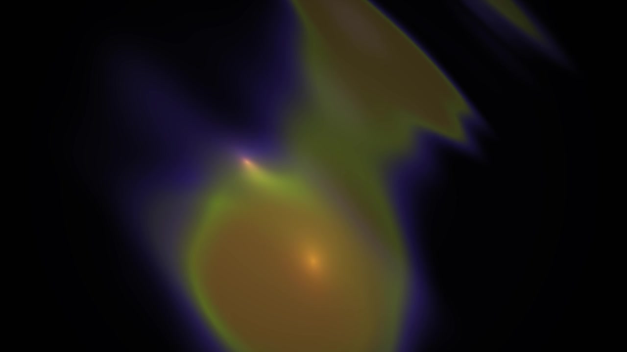 Abstract Motion Background with Glowing Purple and Yellow Light Streaks