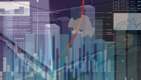 Animation-of-financial-data-processing-over-warehouse