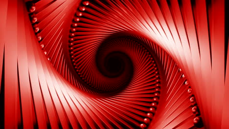 abstract red spiral design