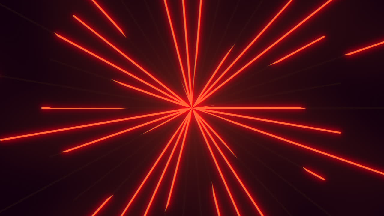 líneas circulares en fondo negro patrón dinámico para el diseño