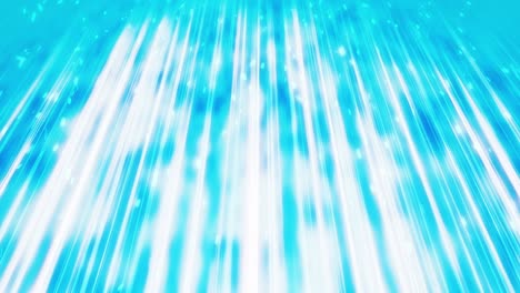 manga o animación de líneas de cómics. efectos de velocidad de acción con nubes. rayos de sol, explosión, poder. animación de bucle de deformación de hipervelocidad. líneas rectas.