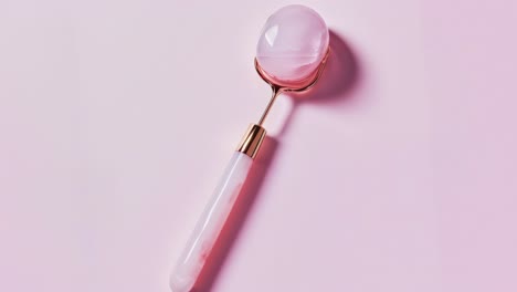 rose quartz facial roller