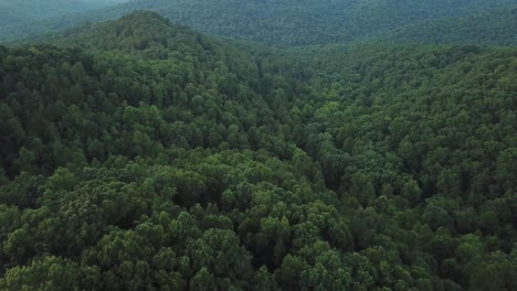 Montañas-De-Verano-En-Kentucky-Drone-Shot