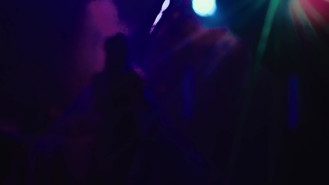 Dancing people on the dance floor