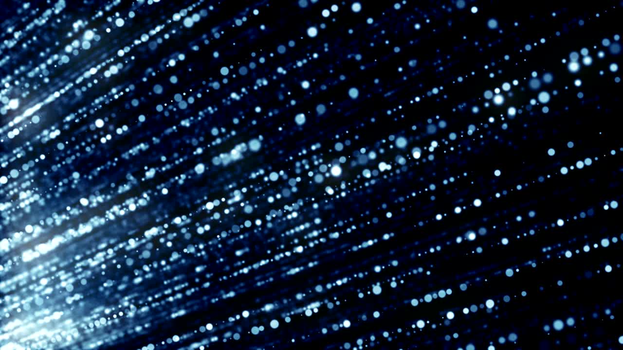 Particles dust abstract light bokeh motion titles cinematic background loop