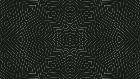 white lines forming geometric shapes on black background