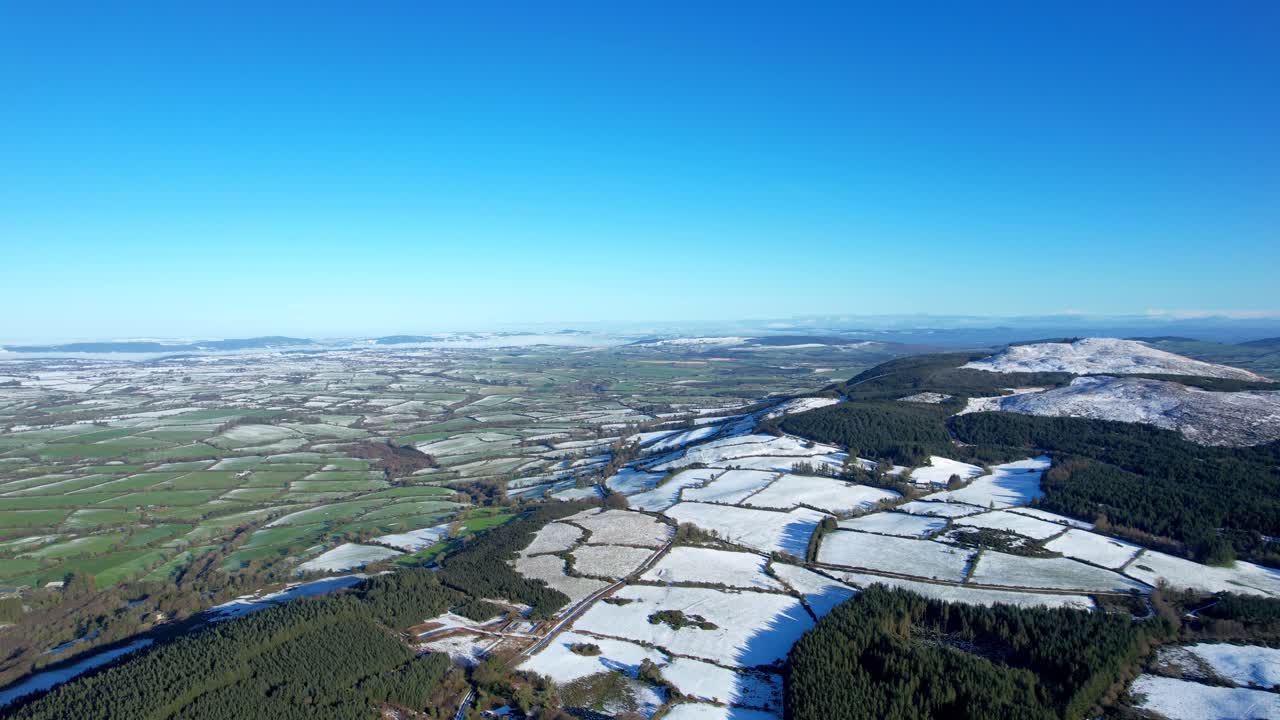 Ireland Epic Locations County Waterford with a dusting of snow on a stunning winter day Ireland Landscapes