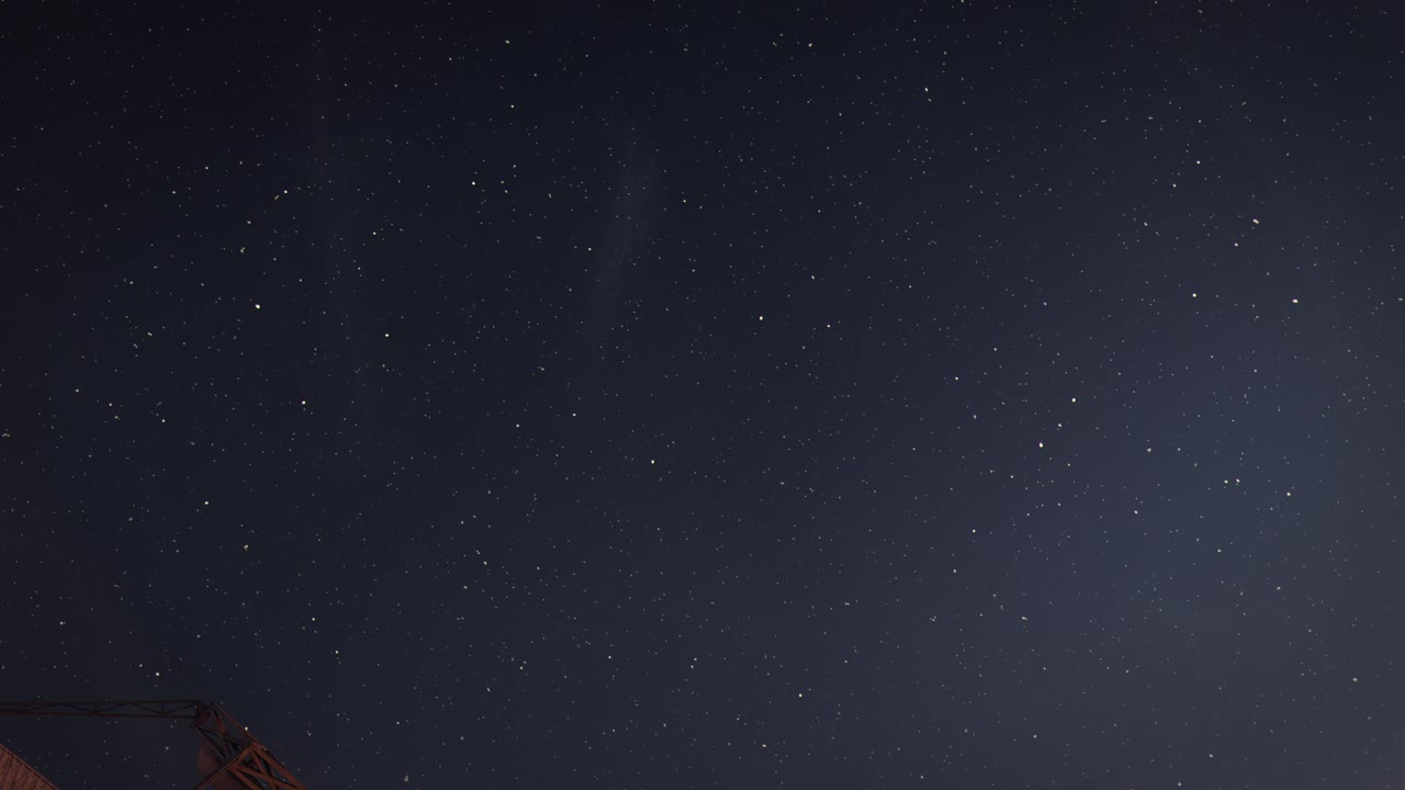 대형 전파 망원경 배열에서 별이 빛나는 밤하늘까지 기울이기