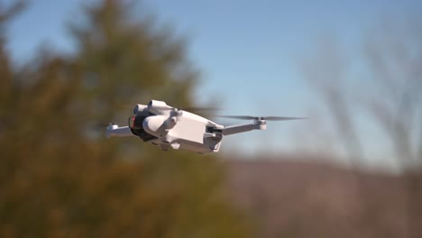 Aufnahmen-Einer-Drohne-Während-Des-Fluges