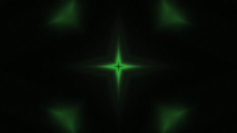Bucle-Sin-Interrupción-De-Forma-De-Polígono-De-Color-Verde