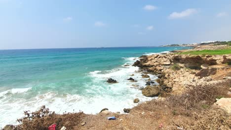 Solo-Una-De-Las-Millones-De-Impresionantes-Vistas-De-La-Playa-Mediterránea-Vistas-De-La-Costa