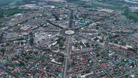 cityscape of turks bagua city.