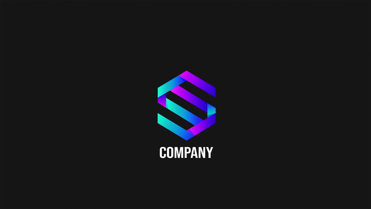 Logo animation video template