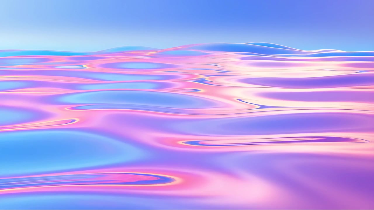 Abstract Fluid Motion Background 4K