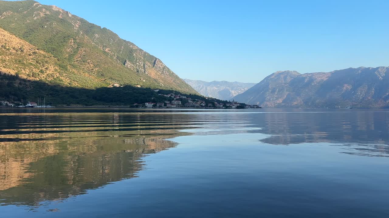 Bay of kotor montenegro summer balkan country balkans region mountains europe Adriatic city town