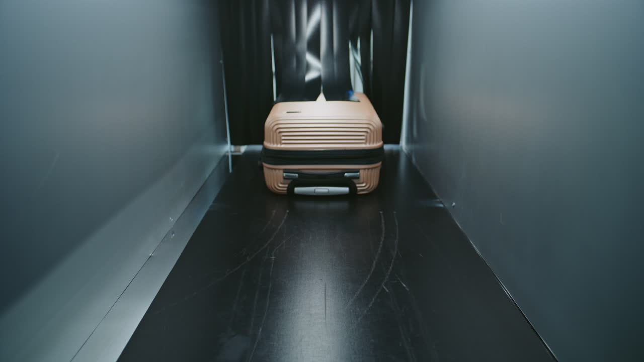 Luggage at Airport Security