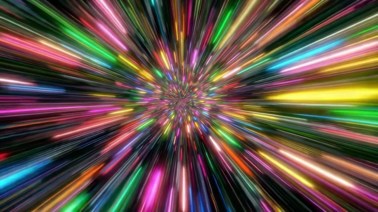 A Vibrant Burst of Color and Light: An Explosive Journey Through a Cosmic Spectrum of Brilliant Hues and Radiant Energy in Motion