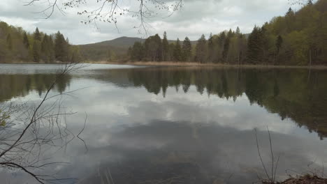 the lakes and the forests of plitivce national park in croatia