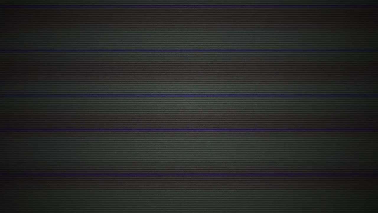 Retro TV Static Noise with Horizontal Scanlines