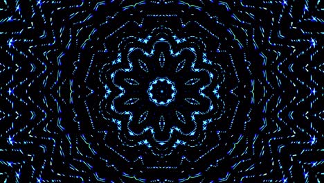 hermoso video de fondo abstracto líneas líquidas 3d en una textura multicolor