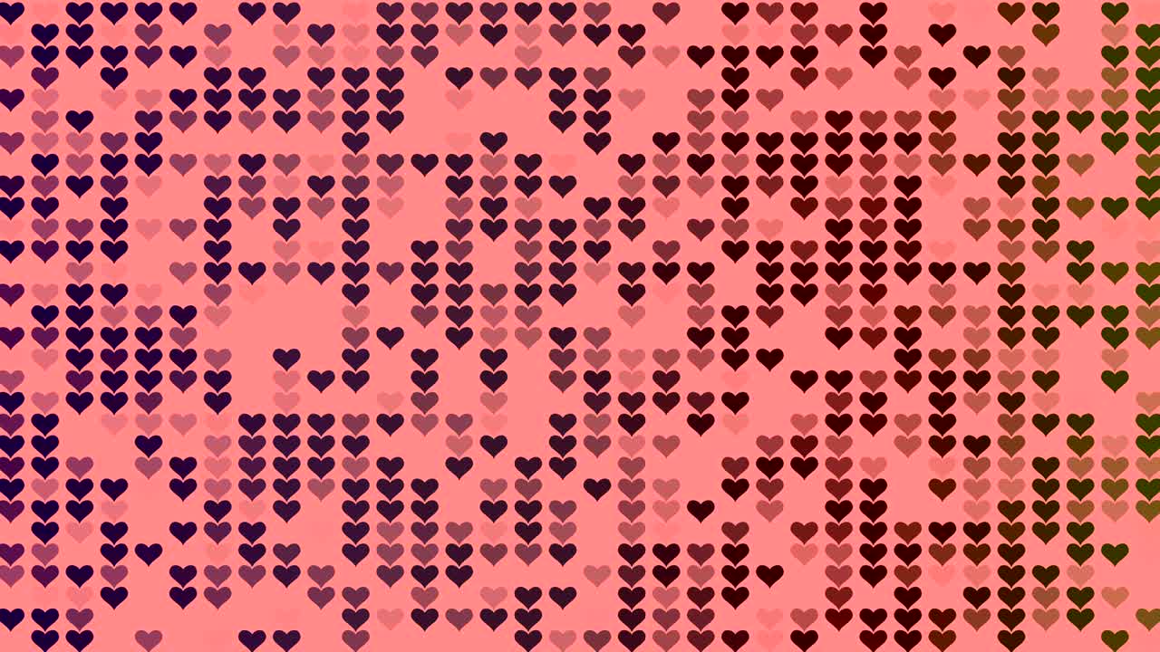 navidad abstracta y corazones rojos forma fluyendo, día de san valentín amor relación evento de vacaciones festivo