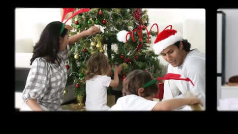 Montage-of-children-preparing-Christmas-Day