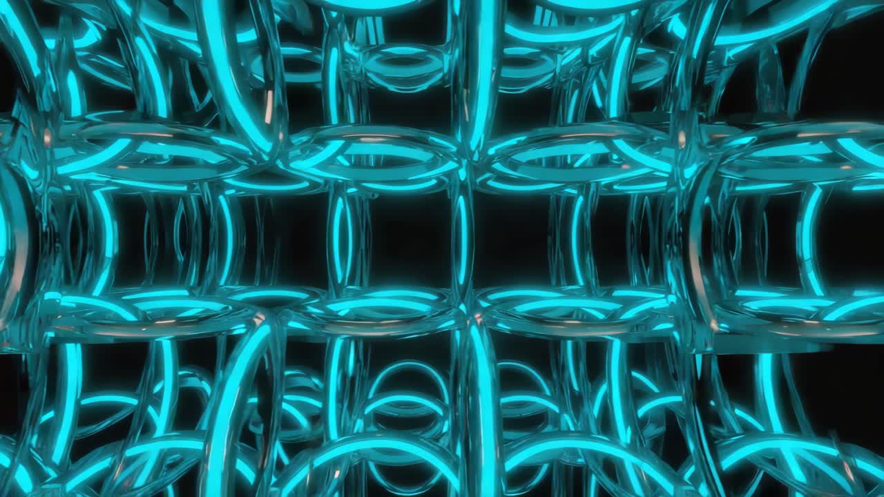 Abstract Neon Tunnel