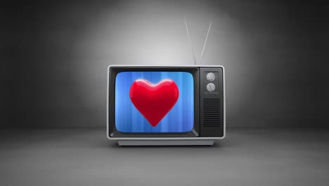 CRT-television-with-a-heart