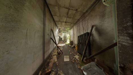 abandoned hallway