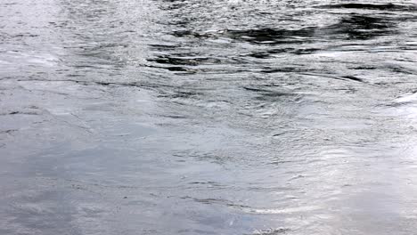 strong ocean currents create beautiful ripples on the sea surface