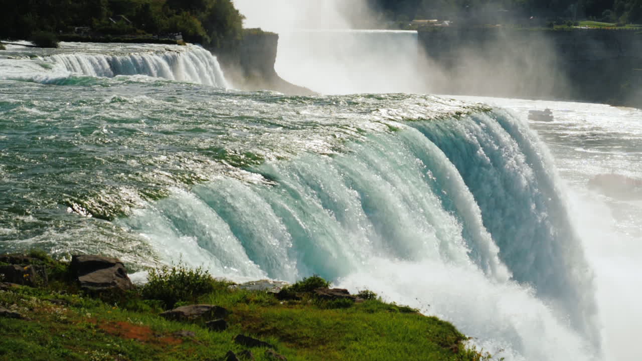 cataratas del niágara agua cámara lenta