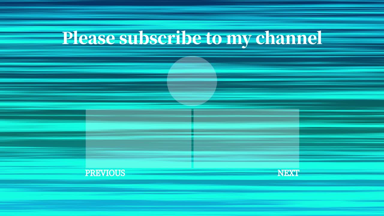 라인 그라데이션 엔드 카드 엔딩 스크린 모션 그래픽