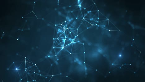 technology network background.