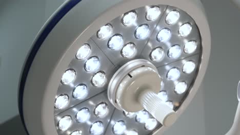 round led surgical lights lamp, closeup