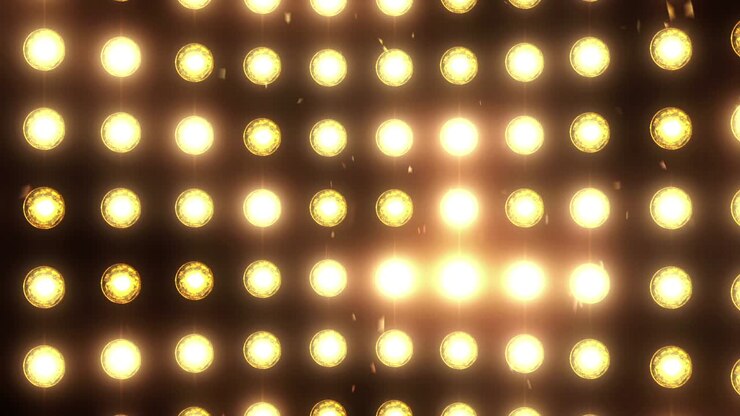 Wall of lights