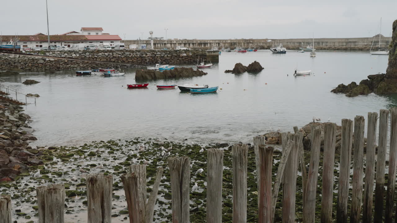 Fishing harbor in Europe